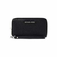 Michael Kors Portafoglio Donna 35S9STVE7L Nero Con Zip Argeto