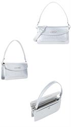 Valentino Bags Borsa A Tracolla   Geranium VBS8P813  Colore Argento