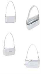 Valentino Bags Borsa A Tracolla Geranium VBS8P809 Colore Argento