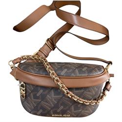 Michael Kors Marsupio Logato Marrone 30H3G04M0B